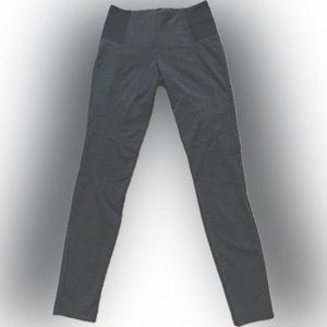 KUT from the Kloth Joan Pull On Skinny Pants Grey w/ Black Details Size: Small